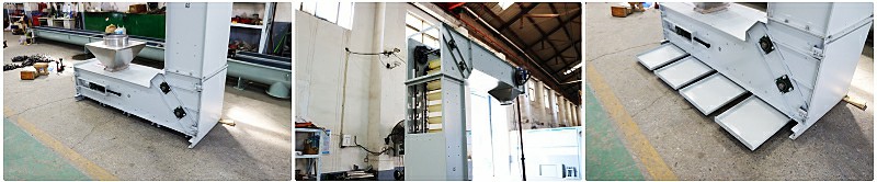 白色z型斗提機圖